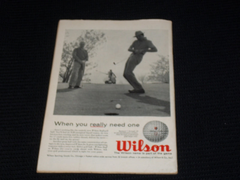 1956 AUGUST GOLF DIGEST MAGAZINE - JULIUS BOROS FRONT COVER - E 5495