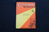 1937 AUGUST CONSUMERS' DIGEST MAGAZINE - COSMETICS: WHAT THEY ARE COVER - K 382