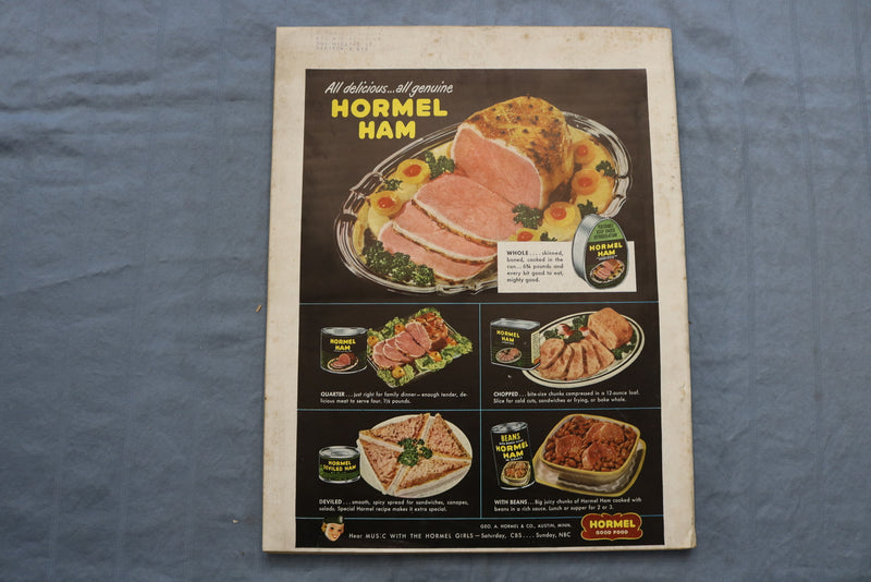1951 FEBRUARY BETTER HOMES AND GARDENS MAGAZINE - HOME YOU WANT COVER - E 9672