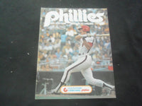 1978-1985 PHILADELPHIA PHILLIES PROGRAM/SCORECARD - LOT OF 5 - B 4443X