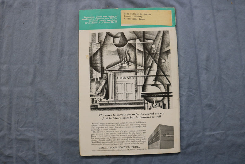 1961 ALA BULLETIN - SOFTCOVER BOOKS - LOT OF 2 - K 3233