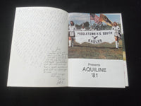 1981 AQUILINE MIDDLETOWN HIGH SCHOOL SOUTH YEARBOOK - MIDDLETOWN, NJ - YB 2954
