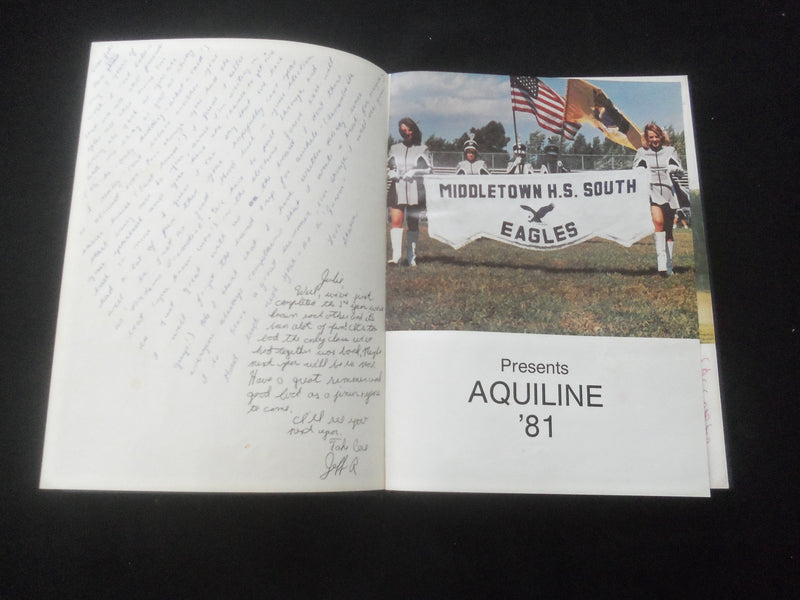 1981 AQUILINE MIDDLETOWN HIGH SCHOOL SOUTH YEARBOOK - MIDDLETOWN, NJ - YB 2954