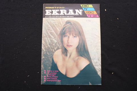 1990 APRIL 26 EKRAN MAGAZINE - LILIANA GLABCZYNSKA COVER - E 25162