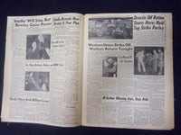 1946 FEBRUARY 10 NEW YORK SUNDAY MIRROR - LIMIT HOMES TO 100 GALS. OIL - NP 2273