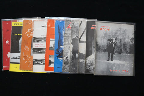 1960 PENNSYLVANIA ANGLER MAGAZINE - LOT OF 11 - O 3743