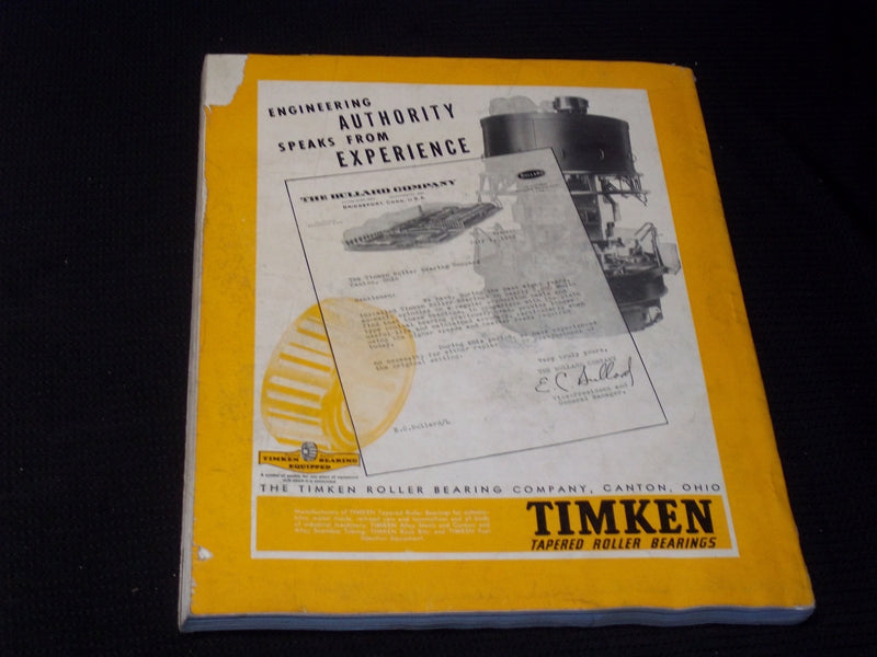 1938 DECEMBER MACHINERY MAGAZINE - NATIONAL ACME FRONT COVER - E 5154