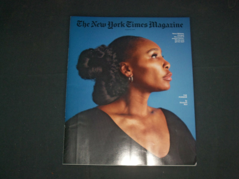 2019 AUGUST 25 THE NEW YORK TIMES MAGAZINE - VENUS WILLIAMS COVER - B 6391