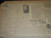 1911 DECEMBER 2 THE BOSTON HERALD - M'NAMARAS PLEAD GUILTY OF DYNAMITING- BH 190