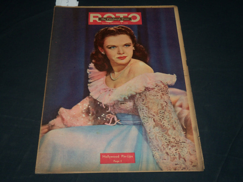 1944 DECEMBER 3 THE PITTSBURGH PRESS SUNDAY ROTO SECTION - GLORIA JEAN - NP 4585