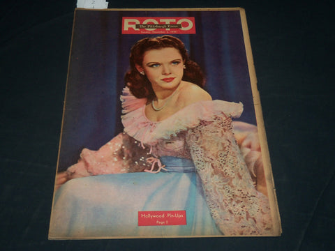 1944 DECEMBER 3 THE PITTSBURGH PRESS SUNDAY ROTO SECTION - GLORIA JEAN - NP 4585