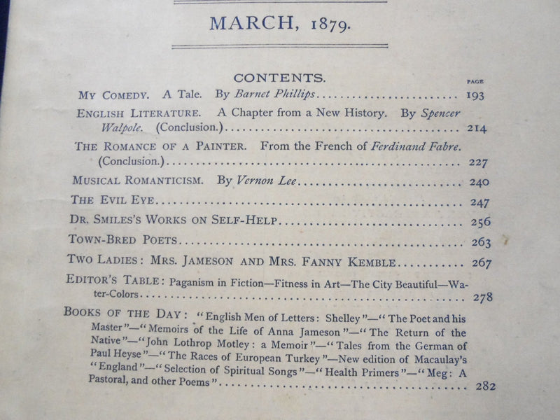 1879 APPLETONS' JOURNAL MAGAZINE LOT OF 9 ISSUES - NICE ILLUSTRATIONS - WR 698
