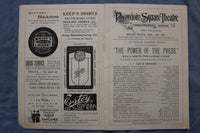 1892-1893 BOWDOIN SQUARE THEATRE PROGRAM - LOT OF 4 - BOSTON, MA - K 2608