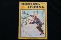 1936 APRIL HUNTING AND FISHING MAGAZINE - 1936 FISHING CONTEST COVER - B 177U