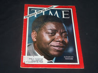 1961 DECEMBER 22 TIME MAGAZINE - MOISE TSHOMBE, PRESIDENT OF KATANGA - T 1826