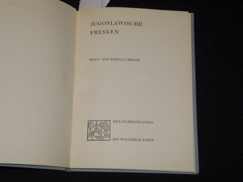 1960-1962 DER SILBERNE QUELL GERMAN ART BOOKS LOT OF 2 - HARDCOVER - KD 6494B