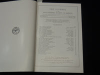 1942 THE JOURNAL OF THE PHOTOGRAPHIC SOCIETY OF AMERICA LOT OF 3 ISSUES - K 2624
