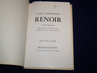 1958 RENOIR - LOAN EXHIBITION CATALOG - WILDENSTEIN - SOFTCOVER - K 502