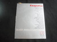 1958 OCTOBER ESQUIRE MAGAZINE - SILVER ANNIVERSARY ISSUE - WITH WRAPPER- B 5536D