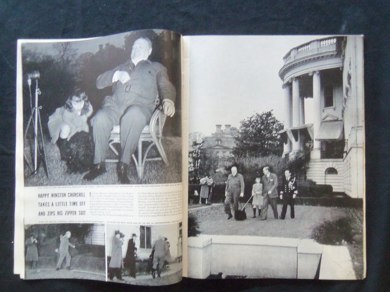 1942 JANUARY 19 LIFE MAGAZINE - NORTH ATLANTIC PATROL - L 270