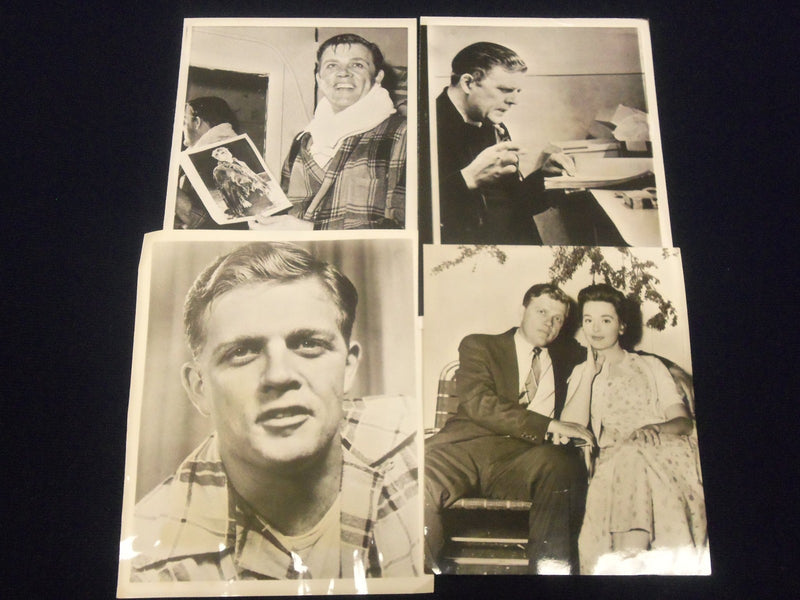 1957-1967 PAT HINGLE PRESS PHOTOS LOT OF 8 - O 1558