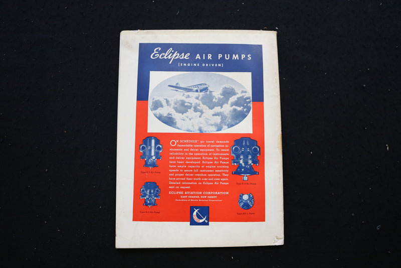 1937 AUGUST AERO DIGEST MAGAZINE - CONSOLIDATED FLYING BOAT COVER - E 10704