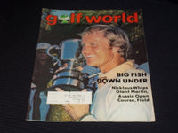 1978 DECEMBER 1-8 GOLF WORLD MAGAZINE - JACK NICKLAUS FRONT COVER - E 6704