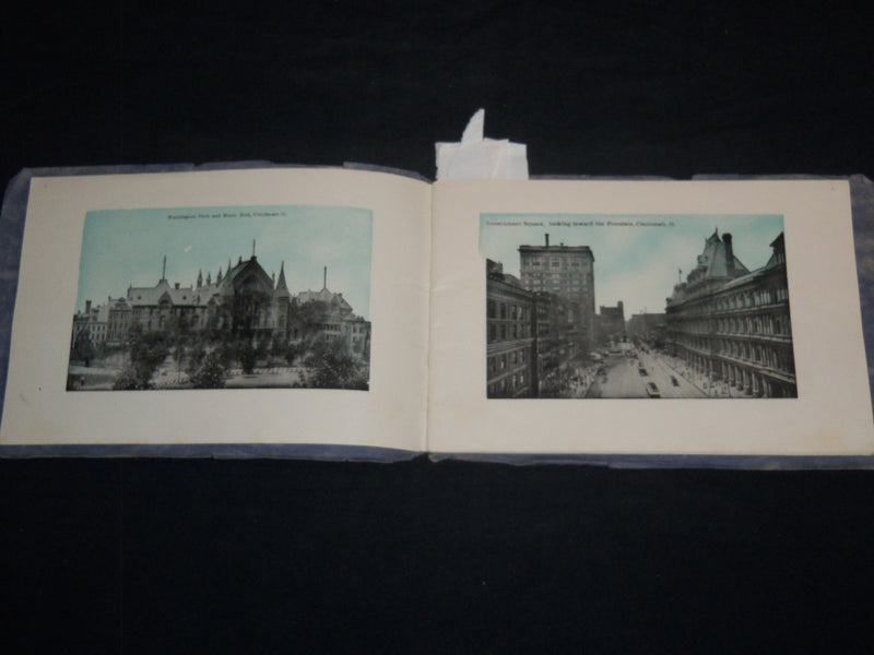 1920'S SEEING CINCINNATI BY THE PHOTOGRAPH ROUTE VIEW BOOK - J 8624