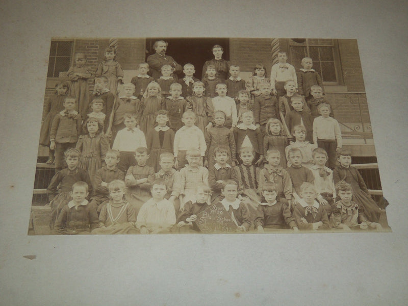 1890'S BLAIR SCHOOL CLASS PHOTOS - MOUNTED - 5 TOTAL PHOTOS - #36