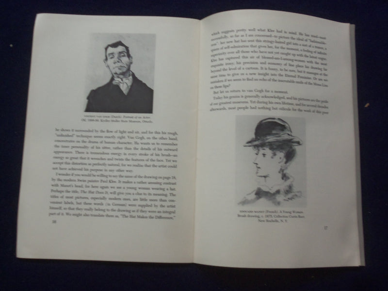 1953 HOW TO APPRECIATE ART SOFTCOVER BOOK BY H.W. JANSON - J 9645