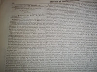 1830 MAR BANNER OF THE CONSTITUTION NEWSPAPER LOT OF 2- VOL I - JACKSON- NP 1498