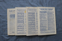 1968-1972 AB BOOKMAN'S YEARBOOK - LOT OF 4 - O 3895