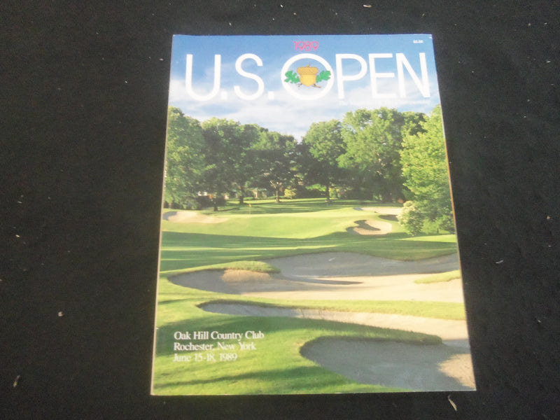 1989 JUNE 15-18 U.S. OPEN PROGRAM- OAK HILL COUNTRY CLUB-ROCHESTER, NY - B 4370H