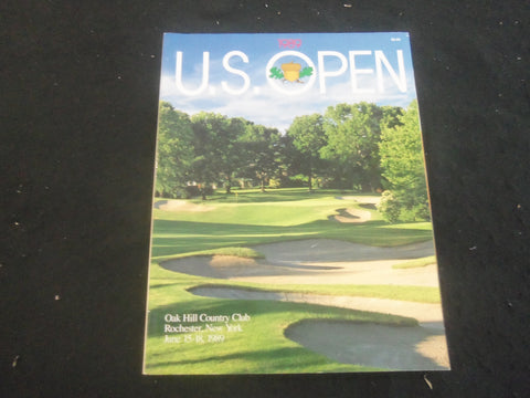 1989 JUNE 15-18 U.S. OPEN PROGRAM- OAK HILL COUNTRY CLUB-ROCHESTER, NY - B 4370H