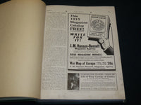 1914 NOVEMBER-1915 OCTOBER TRAVEL MAGAZINE BOUND VOLUME - GREAT COVERS - KD 5967