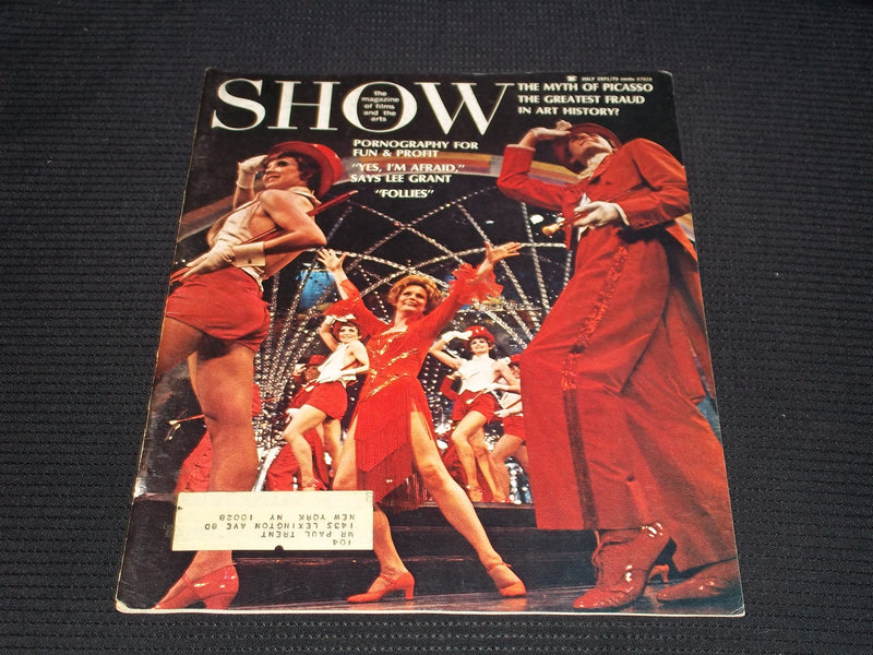 1971 JULY SHOW MAGAZINE - ALEXIS SMITH FOLLIES FRONT COVER - E 13429