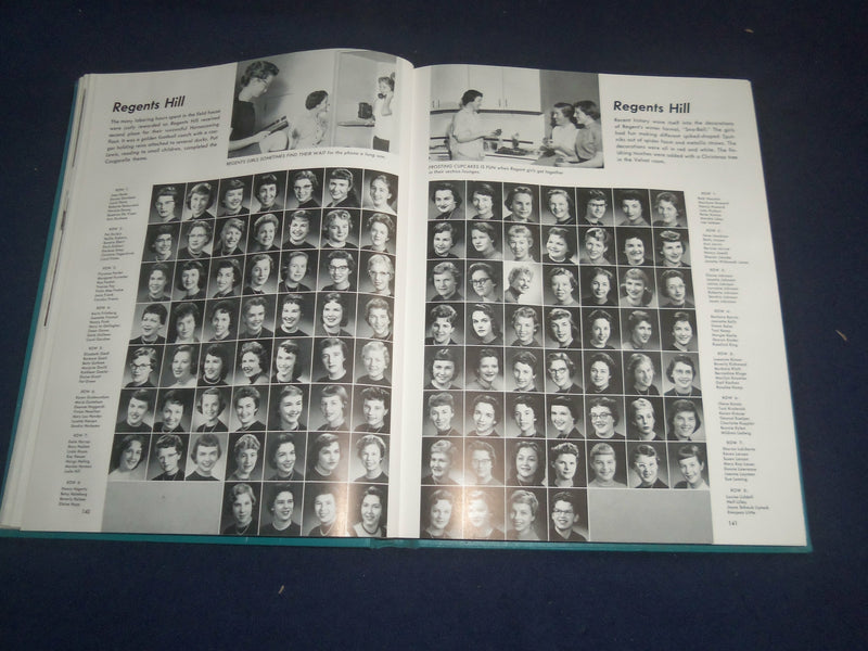 1958 CHINOOK WASHINGTON STATE COLLEGE YEARBOOK - PULLMAN, WASHINGTON - YB 2344