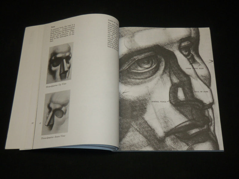 2002 DRAWING THE HUMAN HEAD SOFTCOVER BOOK BY BURNE HOGARTH - I 1981