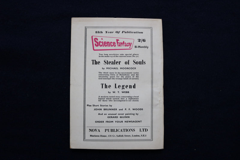 1962 FEBRUARY NEW WORLDS SOFTCOVER DIGEST MAGAZINE -VOLUME 39, NUMBER 115- K 448