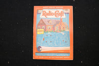 1939 FEBRUARY RADIO-CRAFT MAGAZINE - HOME WIRED FOR RADIO COVER - E 11195