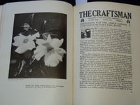 1915 OCTOBER-1916 MARCH THE CRAFTSMAN MAGAZINE BOUND VOLUME - KD 7888