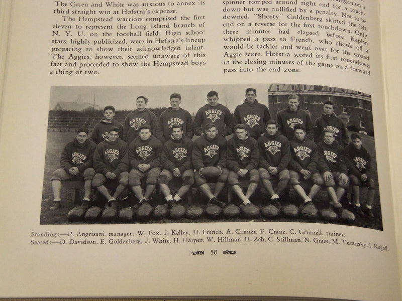 1938 NYSSAN STATE INSTITUTE OF APPLIED AGRICULTURE LONG ISLAND YEARBOOK - YB 785