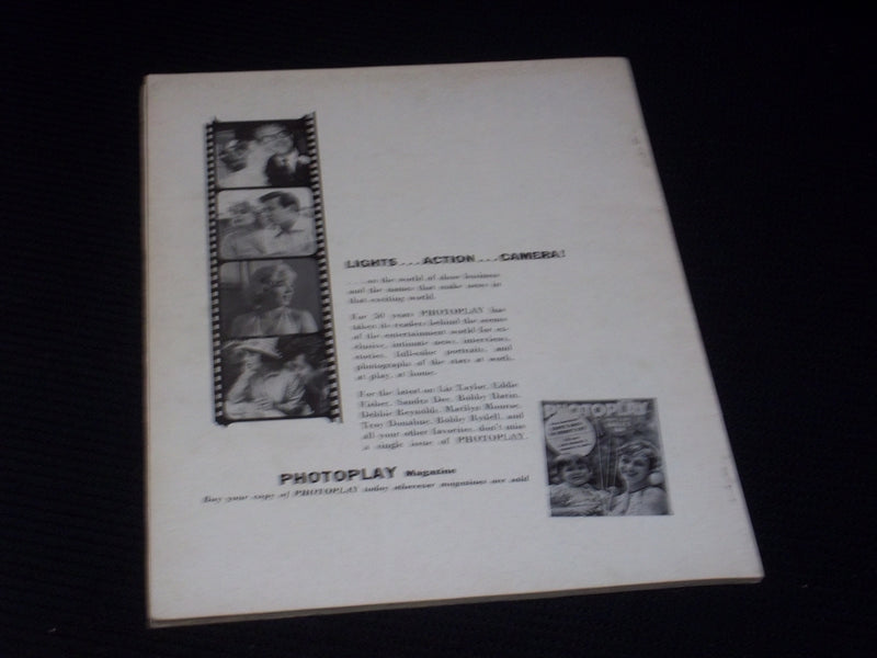 1962 PHOTOPLAY ALBUM MAGAZINE - SANDRA DEE FRONT COVER - E 3061