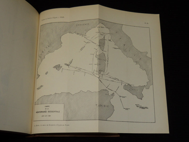 1940-1950 BULLETIN DE L'INSTITUT EGYPTIEN FRENCH VOLUMES LOT OF 10 - KD 52B