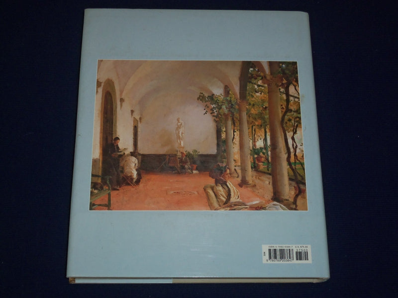 1997 SARGENT ABROAD FIGURES & LANDSCAPES BOOK BY ADELSON - 1ST EDITION - KD 2717