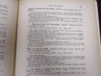 1915 LIBRARY OF CONGRESS CATALOGUE OF FIRST EDITIONS OF STEPHEN FOSTER - KD 3658
