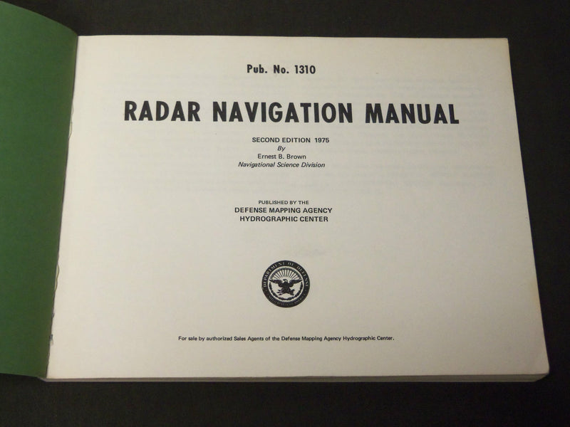 1975-1981 NAVIGATION MANUALS LOT OF 3 - COAST GUARD - O 1098