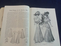 1908 JULY THE DESIGNER MAGAZINE - THE SUMMER WARDROBE - B 4164J