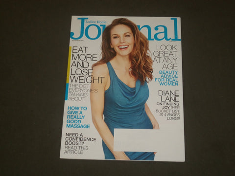 2013 JULY/AUGUST LADIES' HOME JOURNAL MAGAZINE - DIANE LANE - B 2302