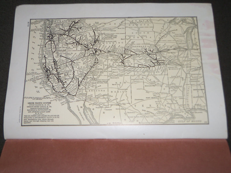 1930 CALIFORNIA UNION PACIFIC SYSTEM BOOK - NICE PHOTOS - J 3167